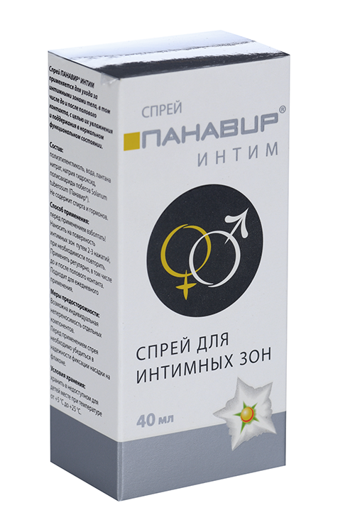Спрей Панавир Интим, 40 мл