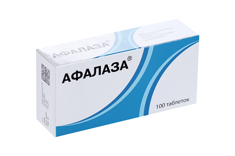 Афалаза, 100 шт, таблетки для рассасывания