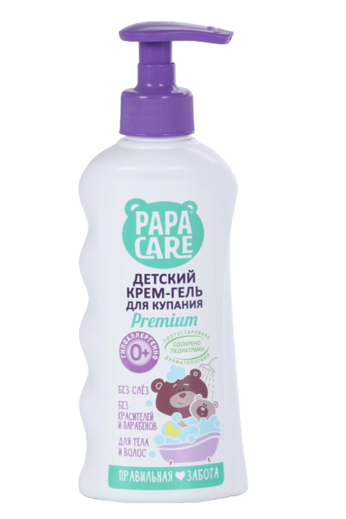 Крем-гель Папа Кэр дет д/купания, 250 мл