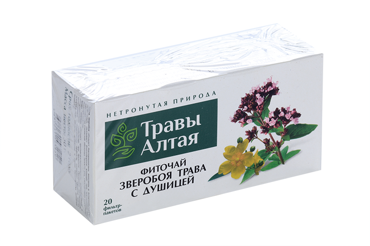 Зверобоя трава с душицей серии Алтай, 1,5 г, 20 шт