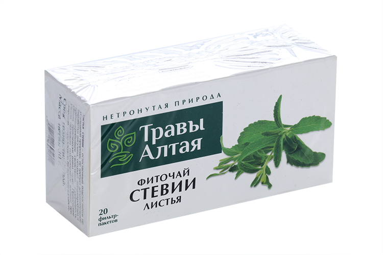 Стевии лист серии Алтай, 1,5 г, 20 шт