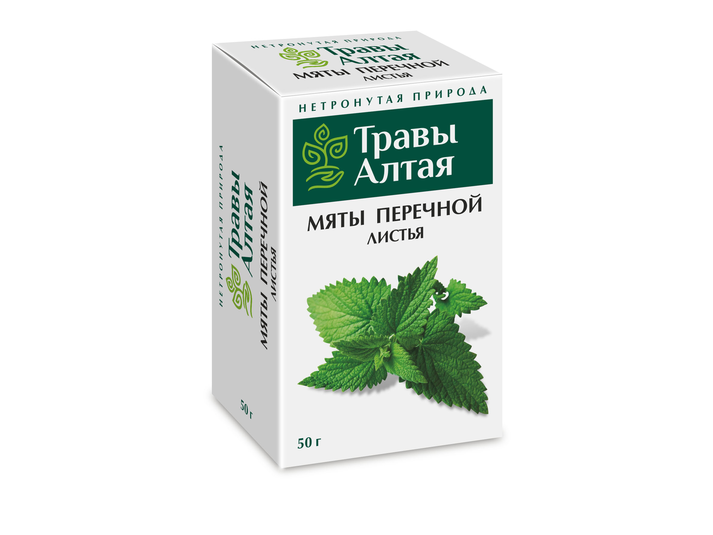 Мяты перечной листья серии Алтай, 50 г