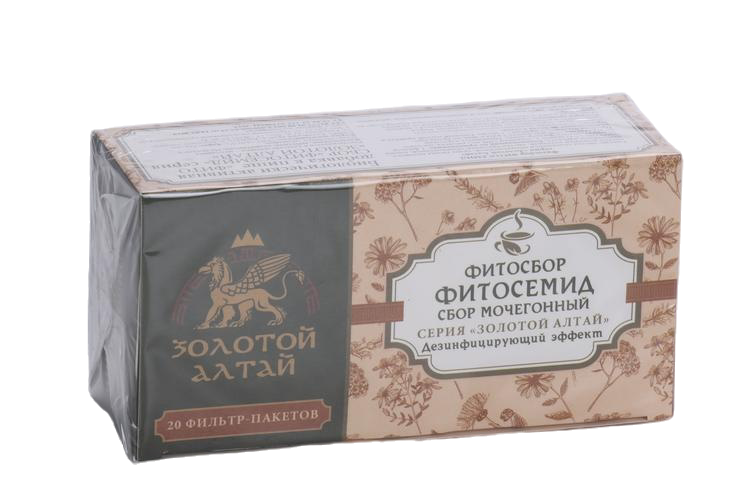 Мочегонный сбор Золотой Алтай, 1,5 г, 20 шт