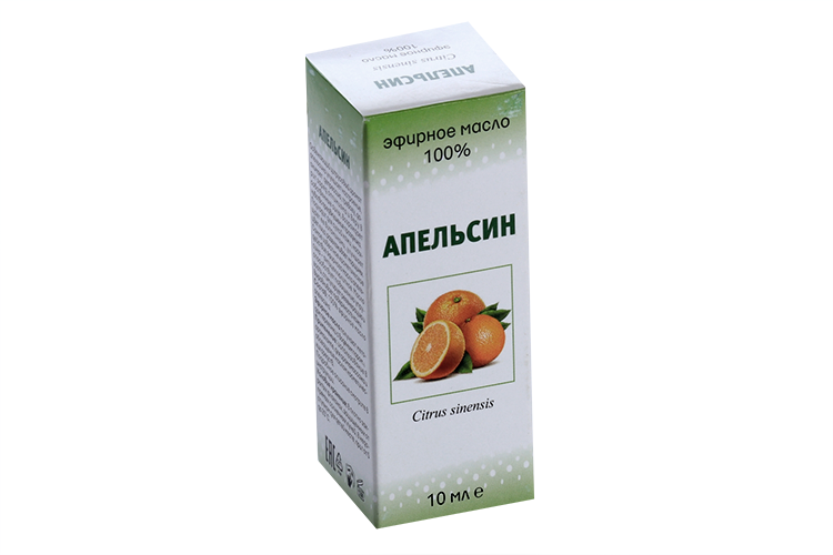 Масло Апельсин сладкий эфирное, 10 мл