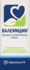 Валемидин, 25 мл, капли для приема внутрь спиртовые