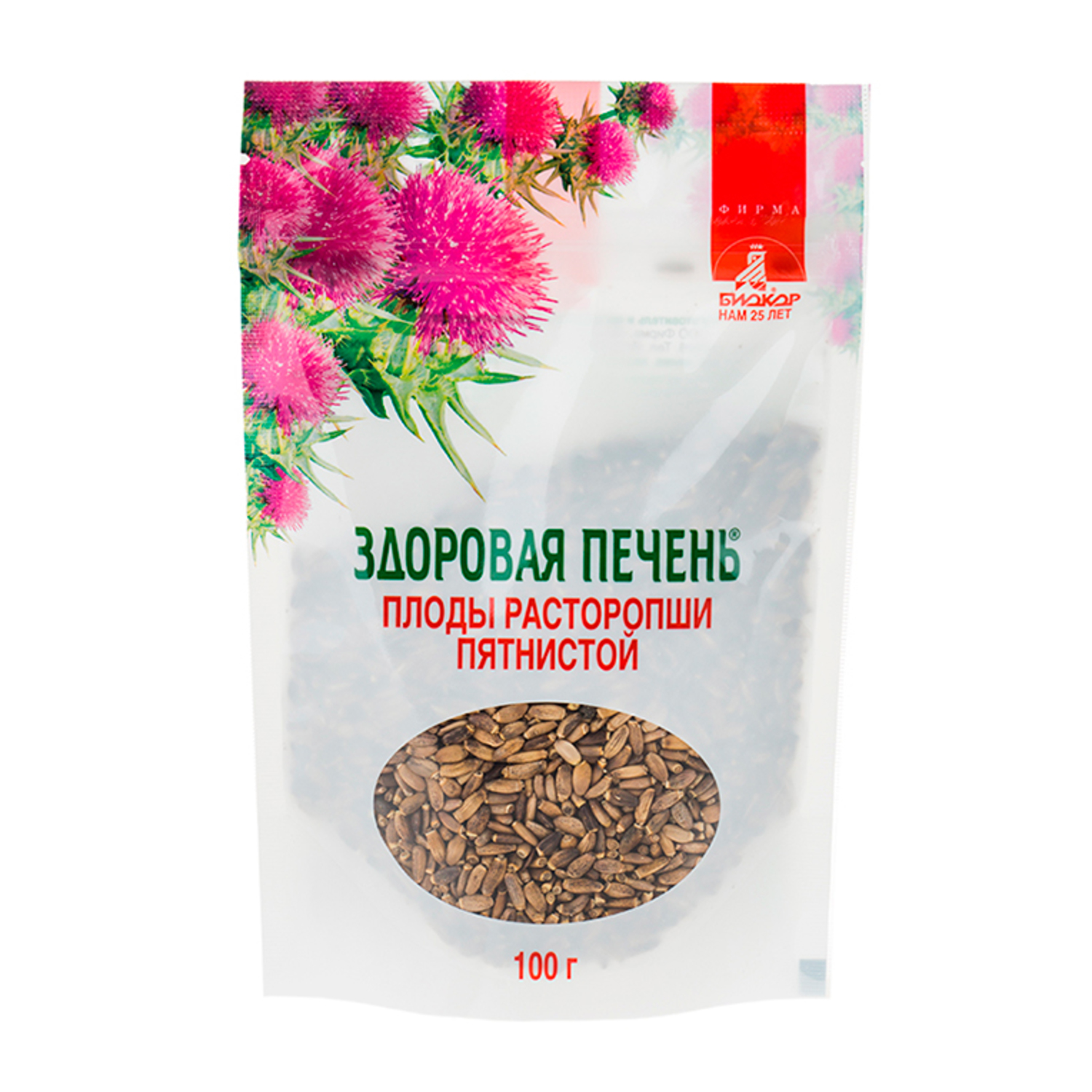 Расторопша Биокор, 100 г, плоды