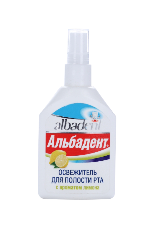 Освежитель АЛЬБАДЕНТ д/рта лимон 35 мл