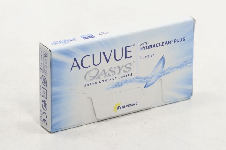 Линзы Acuvue Oasys(1уп.6 шт.) R 8.4 D -02,00