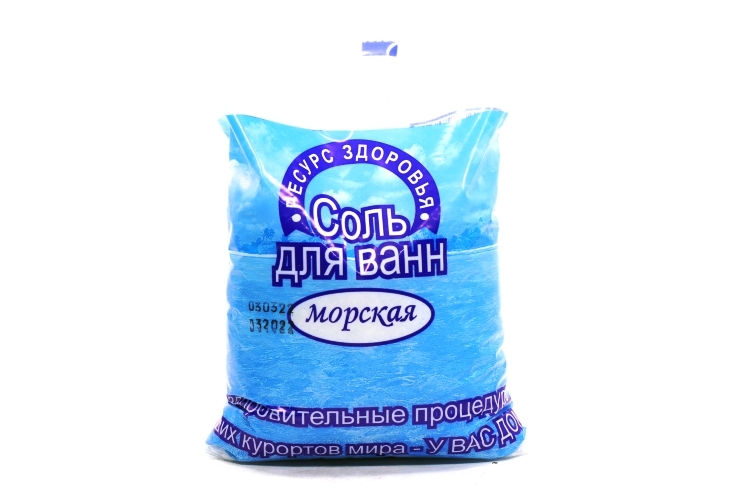 Соль д/ванн Морская, 1 кг, п/э пакет