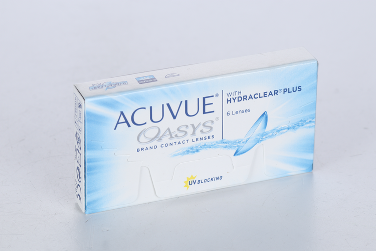 Линзы Acuvue Oasys (1уп=6шт) R:=8.4 D:=-03,75