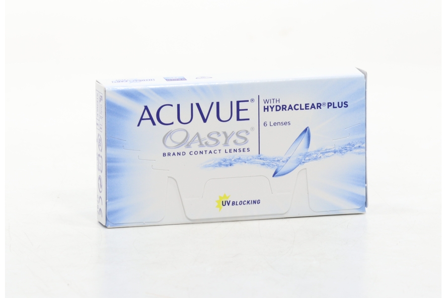 Линзы Acuvue Oasys (1уп=6шт) R:=8.4 D:=-03,50