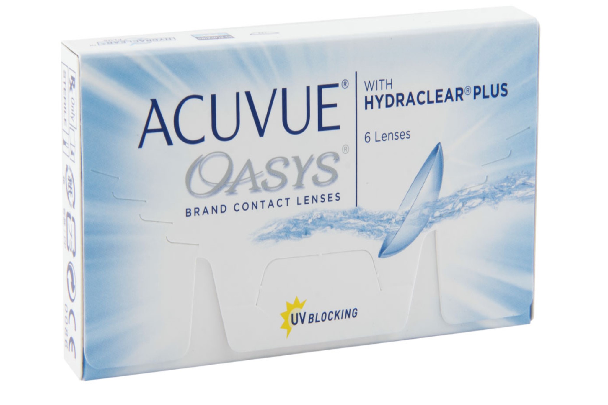 Линзы Acuvue Oasys (1уп=6шт) R:=8.4 D:=-01,75