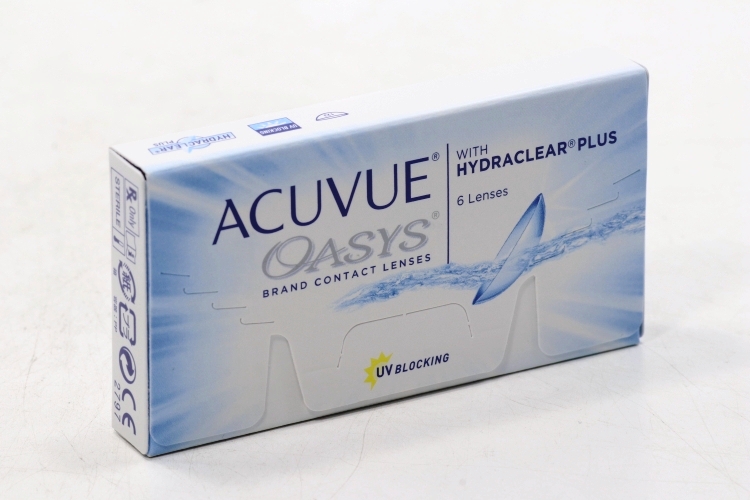 Линзы Acuvue Oasys (1уп=6шт) R:=8.4 D:=-04,75