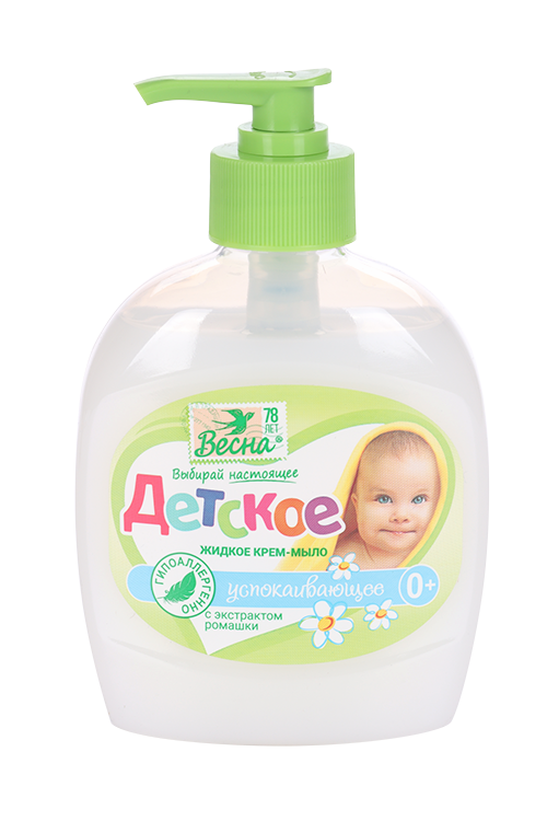 Крем-мыло детское жидк Ромашка, 280 г