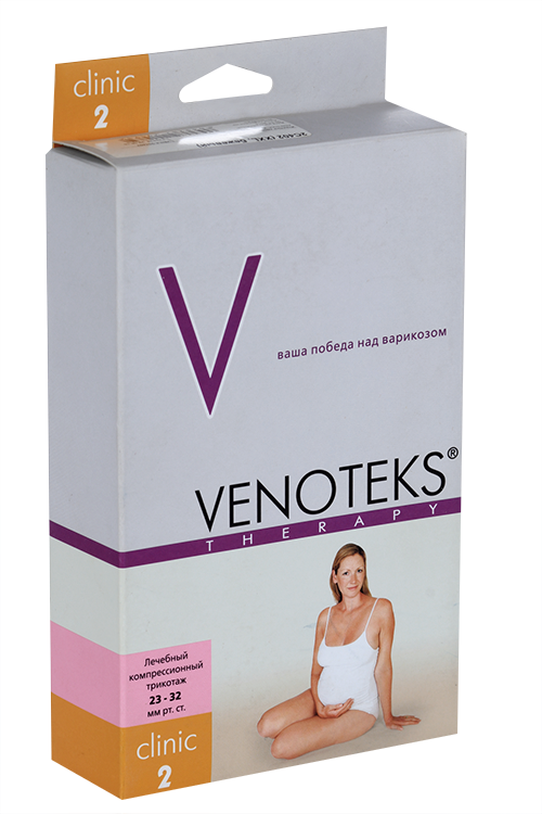 Колготы Венотекс м/ф д/беремен бежевый XXL, (2С402)
