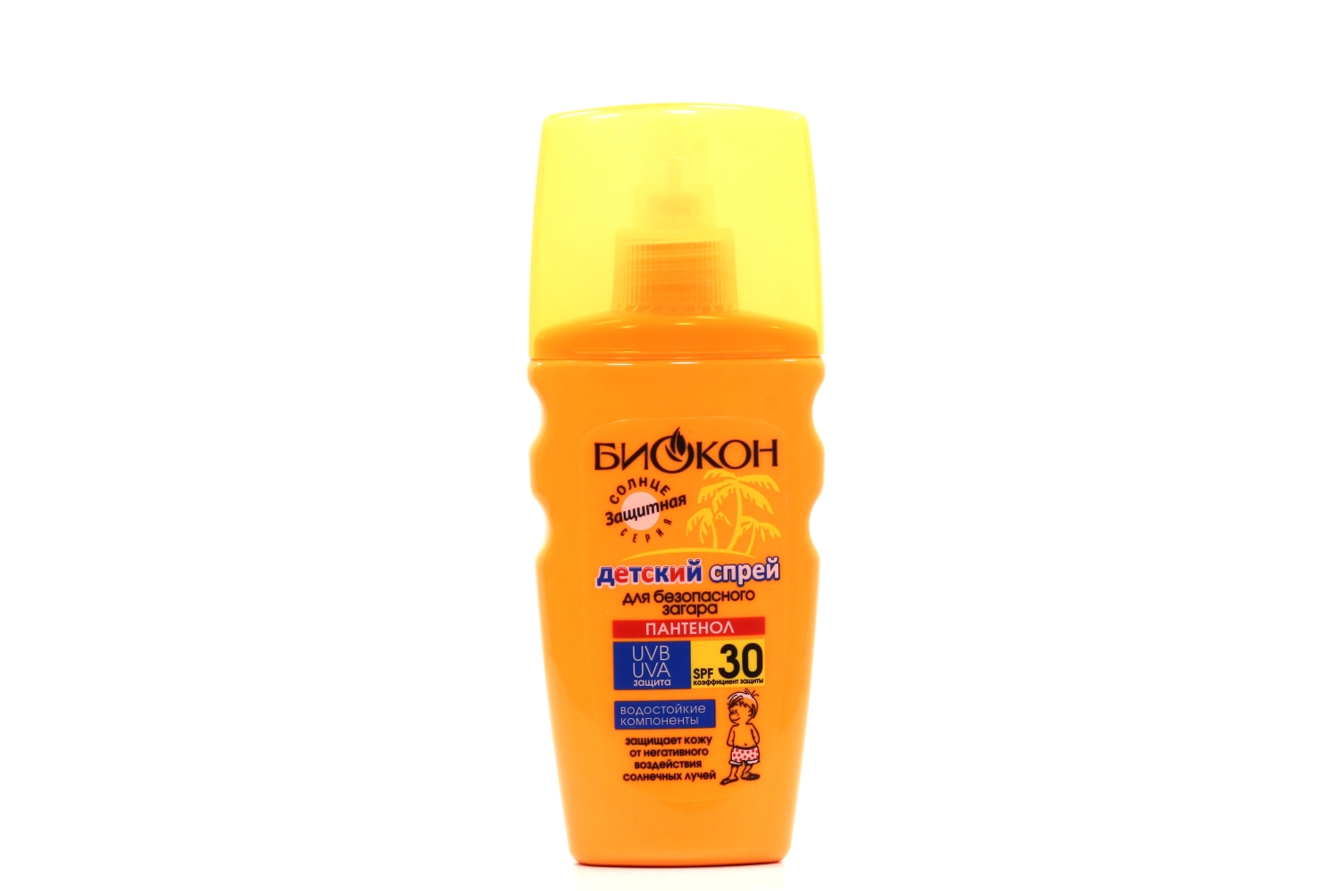 Спрей Биокон д/безопасного загара SPF-50 детский Супер защита, 160 мл