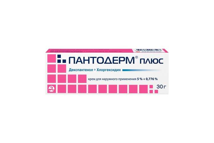 Пантодерм плюс 5%+0.776%, 30 г, крем для наружного применения