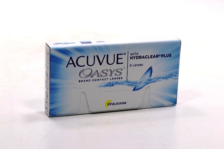 Линзы Acuvue Oasys (1уп=6шт) R:=8.8 D:=-03,25, 6 шт