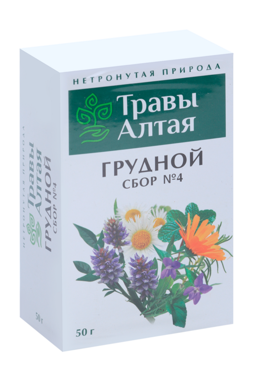 Грудной сбор №4 серии Алтай, 50 г