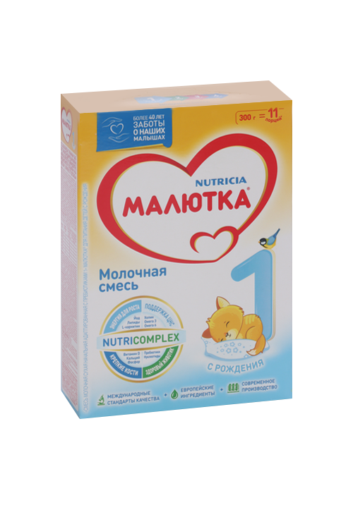 Смесь Малютка 1 (0-6 лет), 300 г