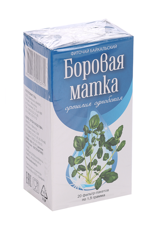 Фиточай Байкальский Боровая матка (Ортилия однобокая), 1,5 г, 20 шт