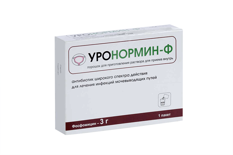 Уронормин-Ф 3 г, 8 г, порошок для приготовления раствора для приема внутрь