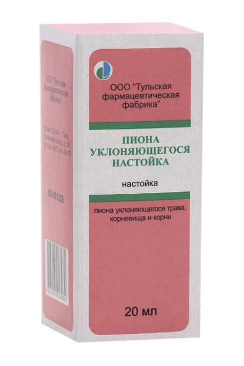 Пион, 20 мл, настойка