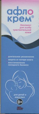 Афлокрем эмолиент д/особо чувств кожи, 50 мл