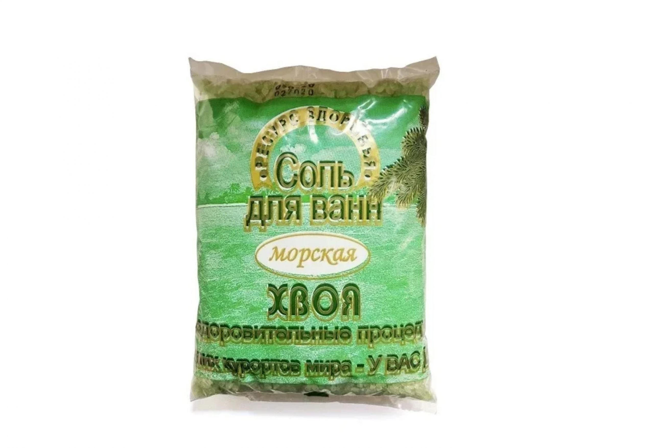 Соль д/ванн Хвоя, 1 кг, п/э пакет
