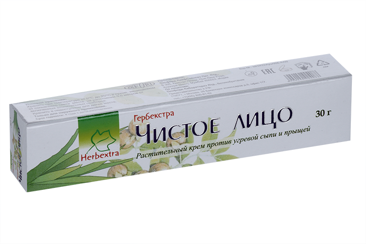 Крем Чистое лицо, 30 г