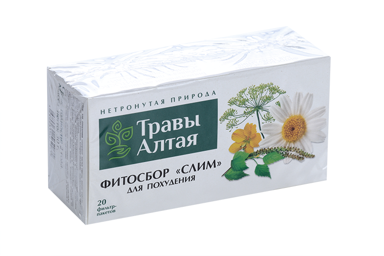 Слим для похудения фитосбор, 1,5 г, 20 шт