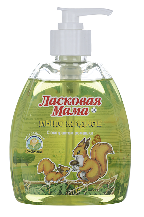 Мыло Ласковая мама жидкое с ромашкой, 300 мл
