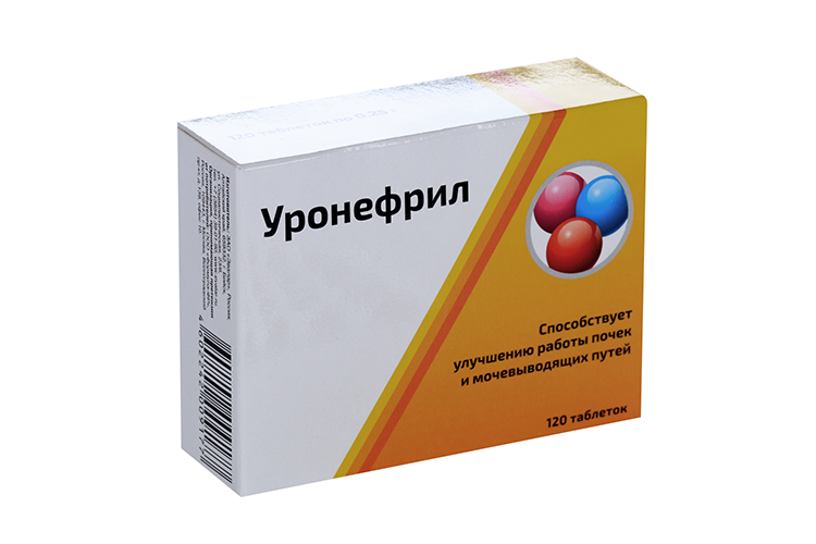Уронефрил, 0,25 г, 120 шт, таблетки