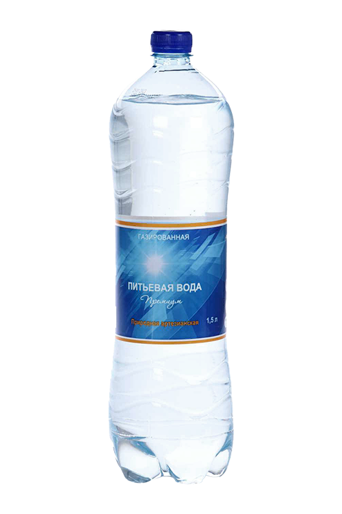Вода питьевая Люкс газ, 1,5 л
