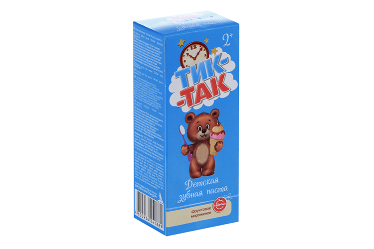 З/паста Тик-Так дет фруктовое мороженое (с 2 лет), 62 г