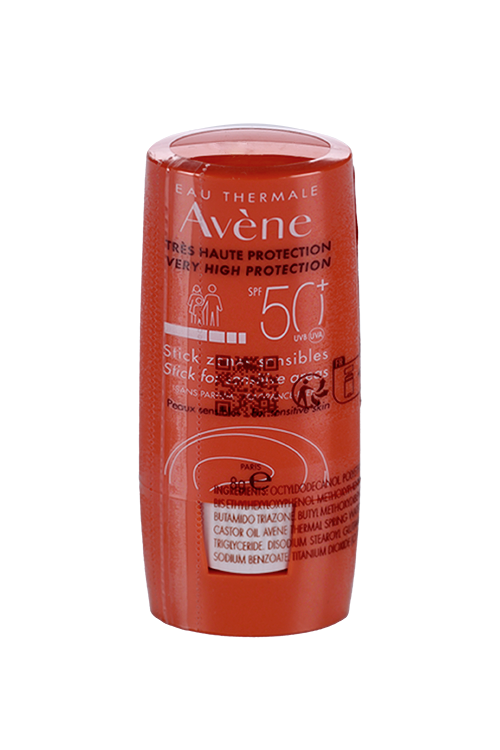 Стик Авен Солнцезащитный д/чувствит зон SPF 50+, 8 г