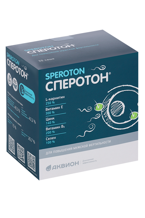 Сперотон, 5 г, 30 шт, порошок для приема внутрь саше