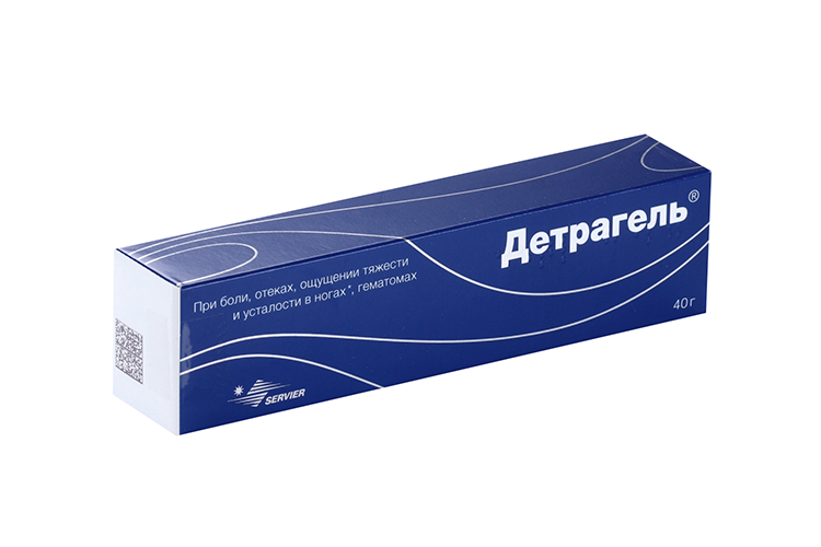 Детрагель, 40 г, гель для наружного применения
