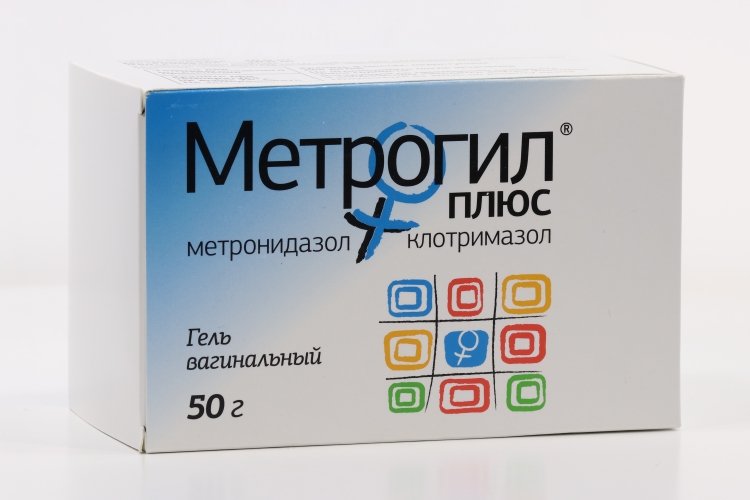 Метрогил Плюс, 50 г, гель вагинальный в комплекте с 10 аппликаторами