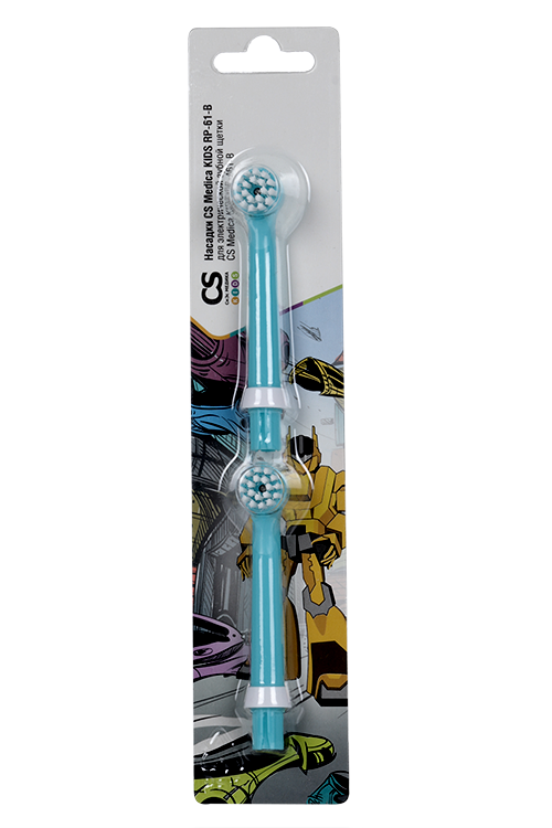 Насадка Medica CS д/зуб щеток KIDS CS-461-B, 2 шт