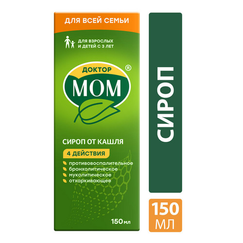 Доктор Мом, 150 мл, сироп