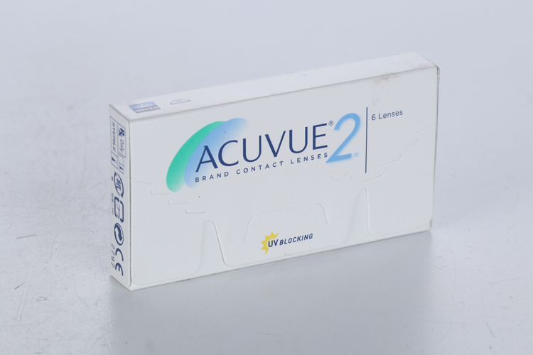 Линзы Акувью2  8,7 (диоптрия -3,75), 6 шт
