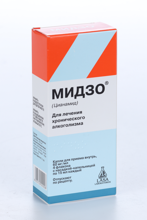 Мидзо 60 мг/мл, 15 мл, 4 шт, капли для приема внутрь