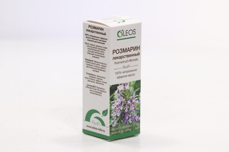 Масло Oleos Розмарин эфирное, 10 мл