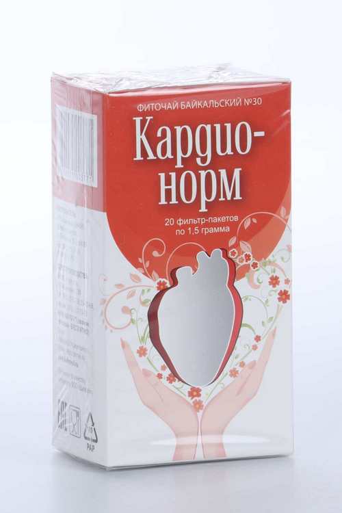 Фиточай Байкальский №30 Кардионорм, 1,5 г, 20 шт, ф/п