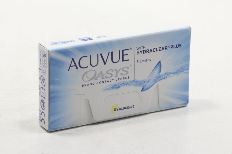 Линзы Acuvue Oasys (1уп=6шт) R:=8.4 D:=-06,50