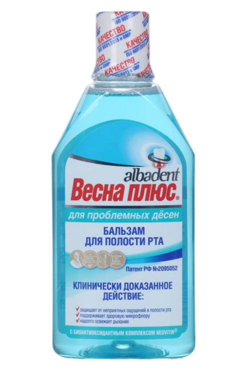 Бальзам Альбадент Весна плюс п/воспалит, 400 мл