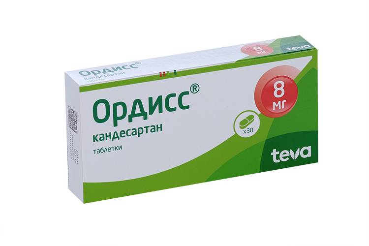 Ордисс 8 мг, 30 шт, таблетки