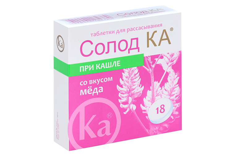 СолодКа таблетки д/рассас, 18 шт