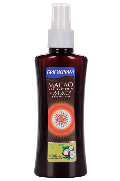 Масло Биокрим Японский чай д/загара, 150 мл